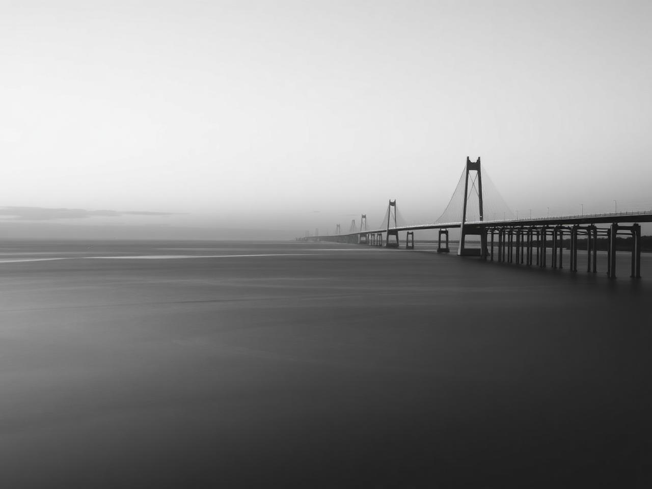 Öresund Bridge between Malmö and Copenhagen